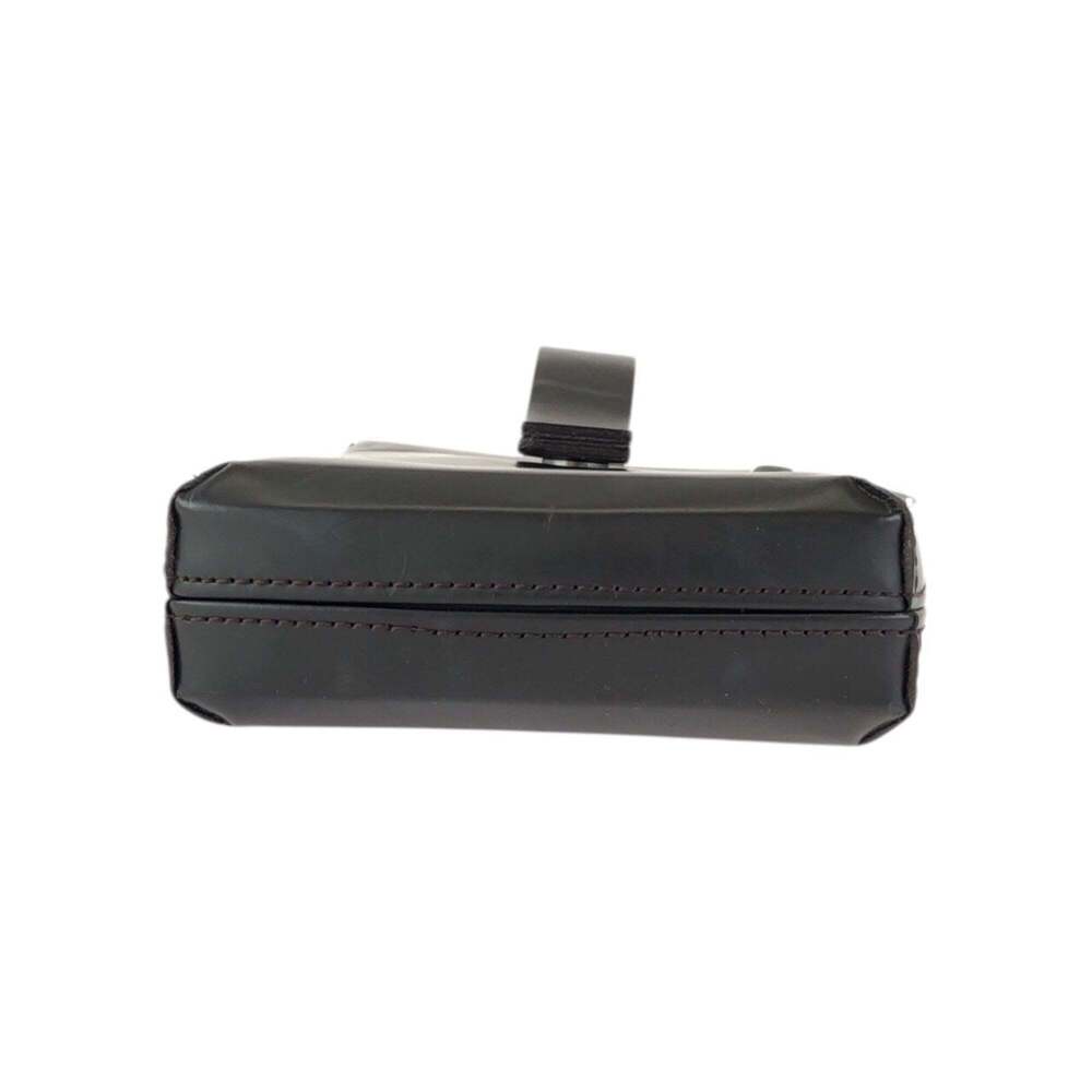 LOUIS VUITTON Authentic Brown Monogram Leather Pouch - Picture 9 of 9
